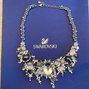 Retired Swarovski Verseau Statement Necklace